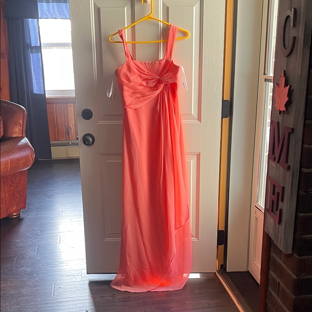 Charming Coral Kids Formal Dress